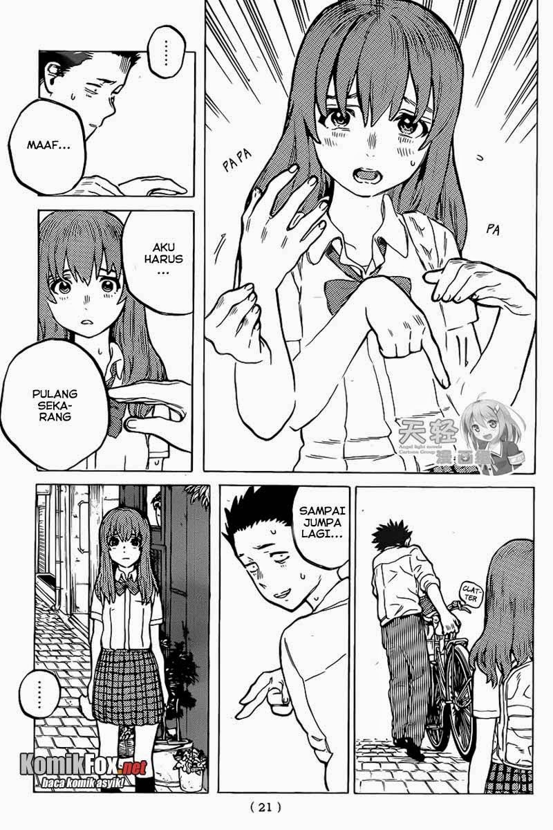 Koe no Katachi Chapter 21
